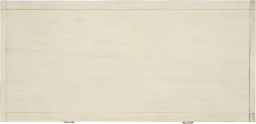 Miniatura 10 de SAFAVIEH Muebles - Escritorio Esther con 2 cajones, color blanco antiguo, madera maciza, diseño de herrajes dorados glamorosos, ideal para oficina