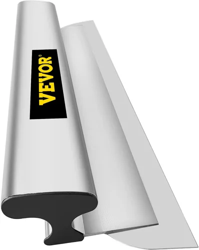 Miniatura 12 de VEVOR Hoja de alisado, cuchillo de alisado de 24 pulgadas, cuchillo de construcción de acero inoxidable europeo, espátula de perfil de aluminio