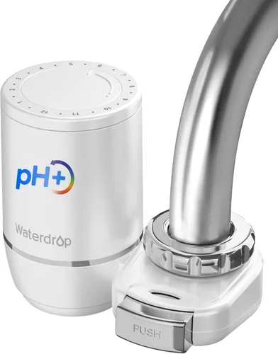 Miniatura 17 de Waterdrop Filtro de agua para grifo de fregadero, purificador de agua certificado NSF, filtro de agua del grifo de 320 galones para fregadero