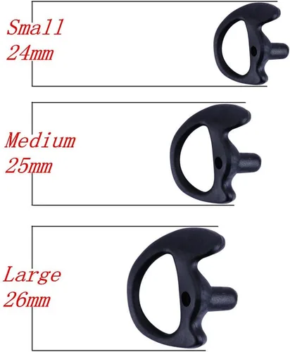 Miniatura 2 de Reemplazo de auriculares Earmold para kits de audio de tubo de bobina acústica de aire para radio de dos vías Motorola Kenwood