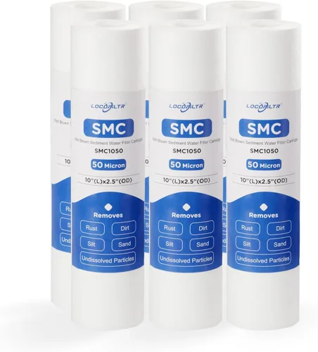 Miniatura 9 de Whole House - Cartucho de filtro de agua de polipropileno hilado de 10 x 2.5 pulgadas para Culligan P5, WH-S200-C, HF-360A, P5A, P5-10, SDC-25-1005