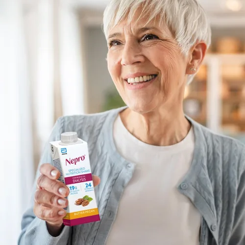 Miniatura 6 de Nepro Batido nutricional para personas en diálisis, 0.67 oz de proteína, 420 calorías, mantequilla y nueces, 8 onzas líquidas, paquete de 24