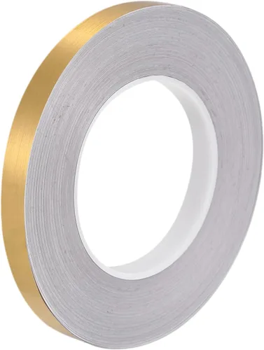 Miniatura 10 de MECCANIXITY Adhesivo autoadhesivo para azulejos, tira de cinta de sellado de huecos de 0.8 pulgadas x 55 yardas para pared, piso, techo, muebles
