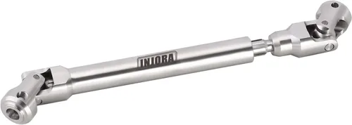 INJORA Eje de transmisión de acero inoxidable resistente para Axial SCX10 90046 AXI03007 TRX4 Redcat Gen8 1/10 RC Car Crawler Upgrad(5.079 in-7.047