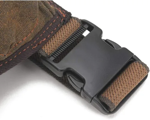 Miniatura 7 de Riñonera táctica para hombre con caída en el muslo, riñonera militar para motociclistas, con múltiples bolsillos, para viajes, senderismo, escalada