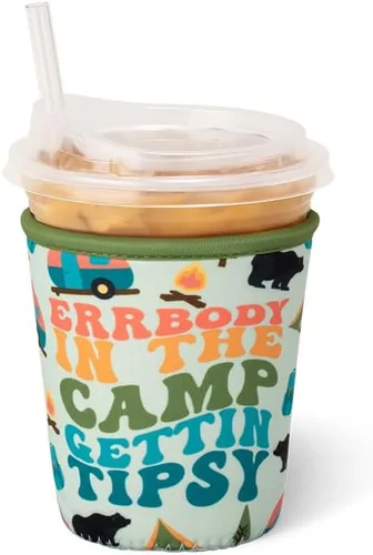 Miniatura 66 de Funda Swig Life para taza de café helado pequeña, funda estándar de 22oz para taza de café helado con asa, funda aislante de neopreno para mantener