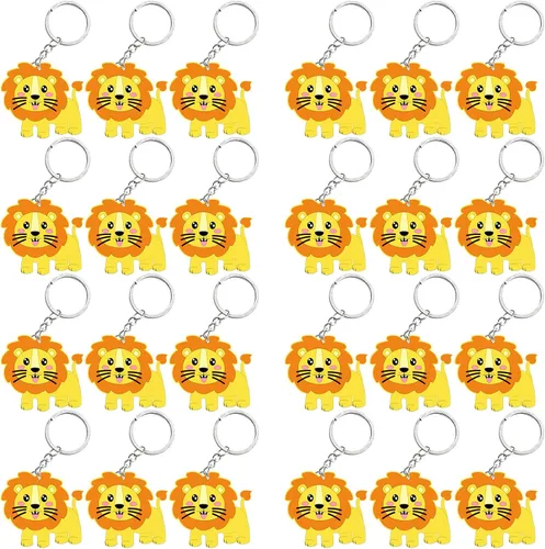 Miniatura 8 de Paquete de 24 bonitos llaveros para fiestas de abejas de miel, abejorro, mamá a abeja, Oh Babee, Baby to Bee baby shower, abeja adulta, abeja reina