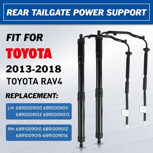 Miniatura 2 de 1 par de actuadores eléctricos para puerta de elevación compatibles con Toyota RAV4 2013-2018, repuesto # 6891009010, 6892009010