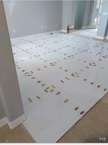Miniatura 9 de Sistema de nivelación de azulejos (1/16 de pulgada), 600 espaciadores de azulejos, compatible con la mayoría de las cuñas para una instalación suave