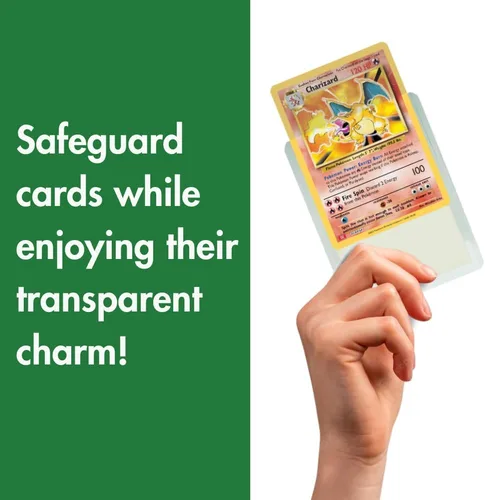 Miniatura 4 de Cargadores superiores para tarjetas, protectores de tarjetas de 3 x 4 pulgadas para comercio colectivo, portatarjetas protectoras deportivas