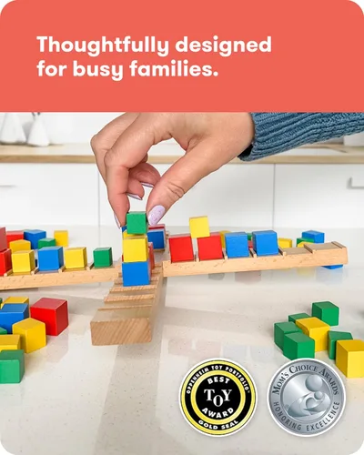 Miniatura 6 de SimplyFun Kilter - El juego educativo de palancas y movimiento - Diversión familiar hilarante con una introducción a la física y predicción