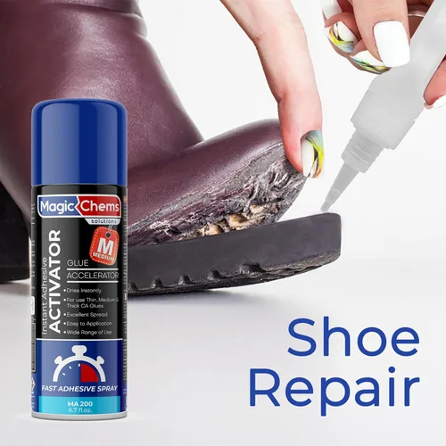 Miniatura 5 de Magic Chems - Pegamento CA con kit activador (2 pegamento de 0.8 onzas + activador de 6.7 onzas líquidas), adhesivo de cianoacrilato para impresión