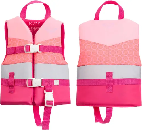 Miniatura 7 de ROXY Chaleco salvavidas aprobado por la USCG para jóvenes, niños/bebés, peso ligero tipo III PFD, chaleco salvavidas de espuma EPE con hebillas