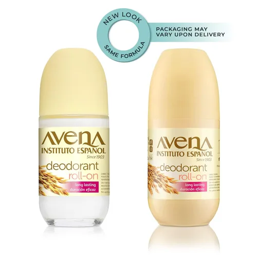 Miniatura 3 de Instituto Español Avena Desodorante, Presentación en Roll-On que te ayudará con el mal olor causado por el sudor, 100% Avena Natural, 24 horas