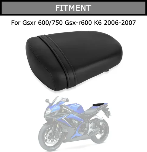 Miniatura 2 de PSLER Cojín del asiento del pasajero trasero para Gsxr 600/750 Gsx-r600 Gsx-r750 K6 2006-2007 06 07