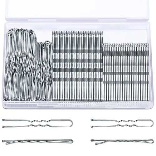 Miniatura 9 de TsMADDTs Bobby Pins - Horquillas para el pelo en forma de U para moños de ballet para mujeres y niñas con caja de almacenamiento, 2.4 pulgadas y 2
