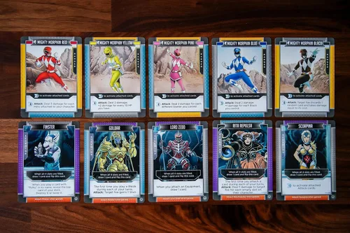 Miniatura 3 de Renegade Game Studios Power Rangers Juego de construcción de mazos para 2-4 jugadores, mayores de 13 años