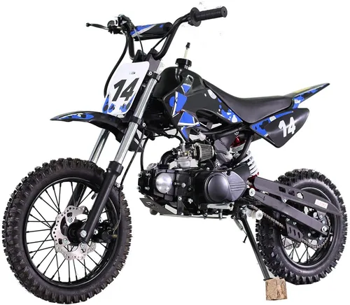 X-PRO 110cc Dirt Bike Pit Bike para Niños Dirt Pitbike 110 Dirt Pit Bike (Azul)