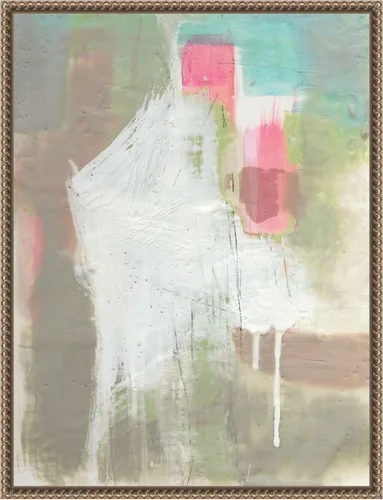 Miniatura 17 de Amanti Art Framed Canvas Wall Art 24x18 Retro Splash II by Jennifer Goldberger, Framed Wall Art Canvas, Abstract Artwork, Country Rustic Decor
