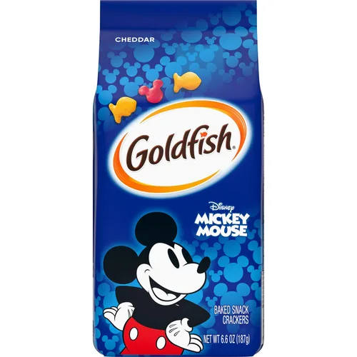 Miniatura 22 de Goldfish Mega Bites Galletas de Queso Cheddar Fuerte, Bolsa de 5.9 Oz