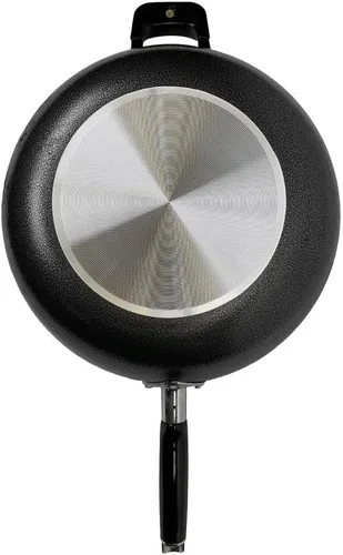 Miniatura 5 de Sartén antiadherente de aluminio de 13.5 pulgadas, sartén para cocinar huevos, mango lateral