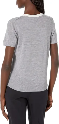 Miniatura 2 de Theory Camiseta básica de lana para mujer Trim