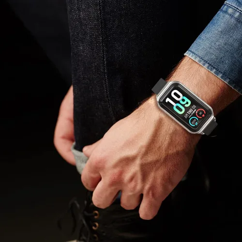 Miniatura 6 de Correa de repuesto de silicona para reloj, accesorios de pulsera inteligente para Amazfit 7 Fit Band