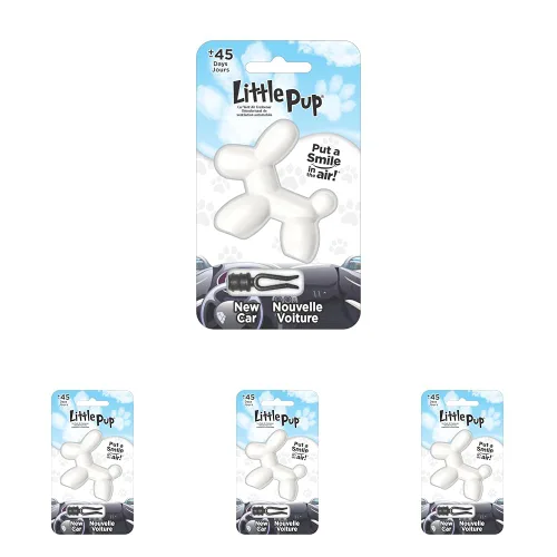 Miniatura 17 de Little Pup 96602 Aroma de vainilla, ambientador de coche, clips a ventilación de aire acondicionado, aceite de fragancia sin alcohol, plástico