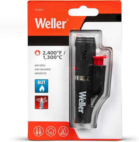 Miniatura 4 de Weller WE-WLTBUM2 Mini antorcha de butano, azul