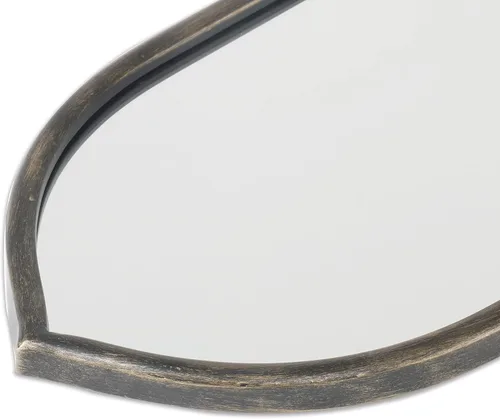 Miniatura 5 de Espejo largo negro arqueado, espejo alto colgante decorativo, espejo largo y delgado, espejo de baño estrecho para pasillo, 12 x 50 pulgadas