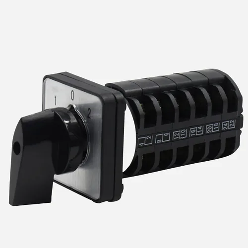 Miniatura 9 de Interruptor selector de cambio universal, interruptor de transferencia de potencia, 3 posiciones 4 terminales, LW8-10 D101/1 220V 10A Motor