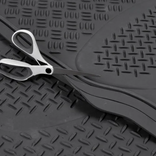 Miniatura 8 de BDK Auto MT-713-BK: Estera de PVC 3Pc/Diamante Negro