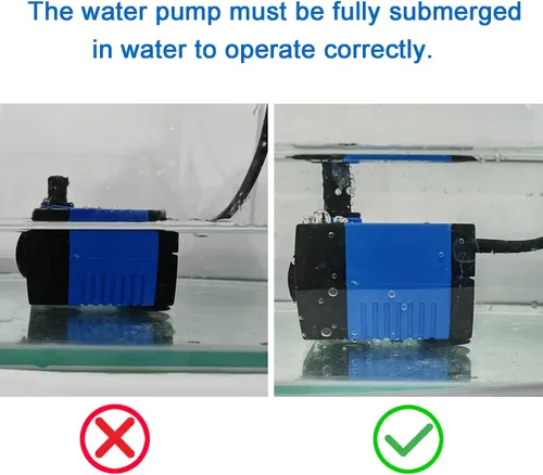 Miniatura 5 de AQUANEAT Pequeña bomba de fuente, bomba de agua sumergible de 80 GPH para acuario, tanque de peces, fuente de agua para exteriores, hidropónicos
