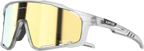 Miniatura 18 de KAPVOE Gafas de Ciclismo Polarizadas para Hombres y Mujeres MTB Bicicleta Montaña TR90 Gafas Deportivas para Correr Bicicleta K76 a09