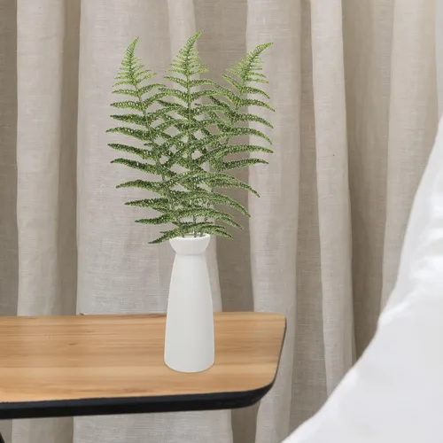 Miniatura 4 de Púas y aerosoles para árbol de Navidad: hojas de purpurina de Navidad, hojas artificiales con purpurina, adorno colgante para árbol de Navidad