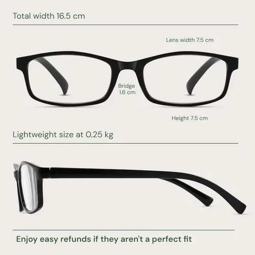 Miniatura 2 de Gaoye Gafas de lectura para hombres/mujeres, lentes, lectores de luz azul para hombres/mujeres, lentes de ojos