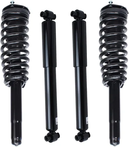 Miniatura 12 de Detroit Axle - Amortiguadores de puntales para Nissan Sentra 2007-2012 [Base S SL SR] Puntales delanteros completos con amortiguadores traseros