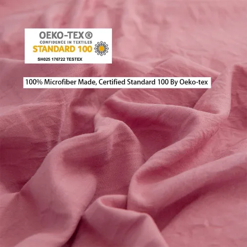 Miniatura 3 de IHOUSTRIY Funda de edredón para niños, tamaño individual, 100% microfibra lavada, juego de funda de edredón de 2 piezas para niña, con pompones