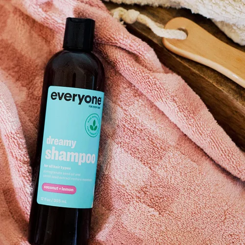 Miniatura 5 de Everyone Hair Care Dreamy Shampoo - Coco + limón, botella de 12 onzas líquidas, champú para el cabello de limpieza suave e hidratante, sin sulfatos