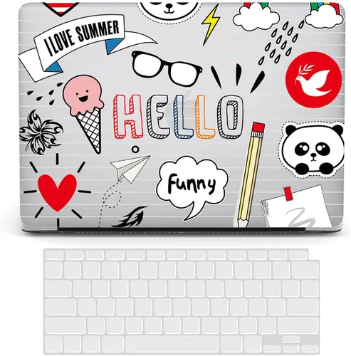 Miniatura 38 de Funda para laptop compatible con MacBook Pro de 13 pulgadas con CD-ROM (Modelo: A1278, versión anterior 2012 2011 2010 2009 2008), cubierta