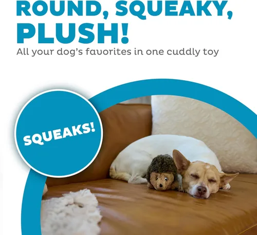 Miniatura 2 de Outward Hound - Juguete de peluche Hedgehogz para perro, tamaño S