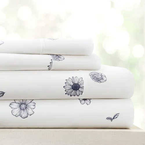 Miniatura 53 de Linen Market Sábanas para cama de tamaño King (azul claro) – Duerme mejor que nunca con estas sábanas King suaves y refrescantes – Bolsillo profundo
