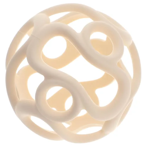 Miniatura 4 de Juguete de bola de dentición de silicona, juguete sensorial táctil para bebés, diseño fácil de sostener, elástico, esponjoso, suave (rosa oscuro)