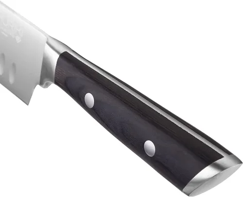 Miniatura 3 de Santoku Knife - Cuchillo Santoku Ultimate de 7 pulgadas, cuchillo de cortar con borde Granton diseñado para verduras, asados, carne, aves, etc.