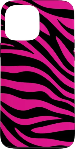 Miniatura 24 de Zebra Animal Print Pattern Black and Pink Cute Phone Case for iPhone 17