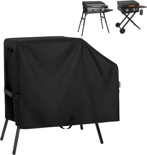 Miniatura 12 de Unicook - Cubierta de parrilla de 70 pulgadas para parrilla Blackstone ProSeries de 36 pulgadas, cubierta de parrilla plana grande resistente al