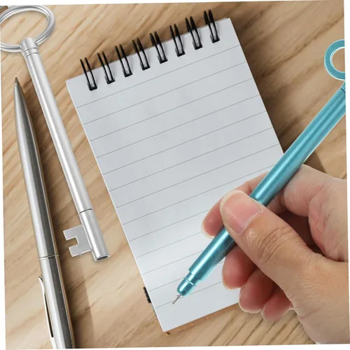 Miniatura 6 de 12 bolígrafos de gel con forma de llave vintage, punta fina, bolígrafos de escritura suave para estudiantes, oficina, toma de notas, estilos mixtos