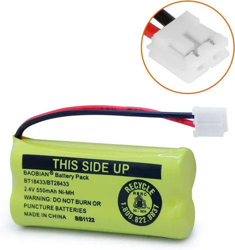 Miniatura 7 de BT18433/BT28433 BT184342 BT284342 BT1011 BT-1011 Batería de teléfono inalámbrico CL80109 CS6209 TL90078 BT-8300 BATT-6010 CS6219 CS6229 BT-11 018 B