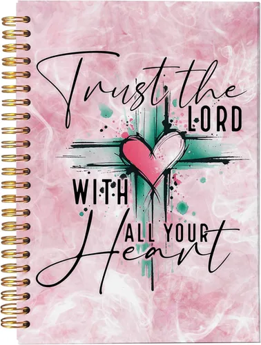 Miniatura 12 de VNWEK Escritura de la Biblia Mateo 5:3-16 Bendito es el pobre en espíritu Huellas de Dios Cuaderno de espiral con diario de 5.5 x 8.3 pulgadas