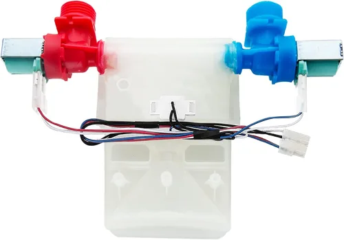 Válvula de entrada de agua para lavadora mejorada W10869800, repuestos para lavadoras Número de pieza: W11038689, W10776841, W11024486 Compatible
